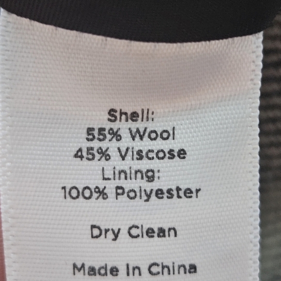 Talbots Brown and Cream Plaid Short Skirt Wool and Viscose size 2 Academia Retro - Picture 8 of 8